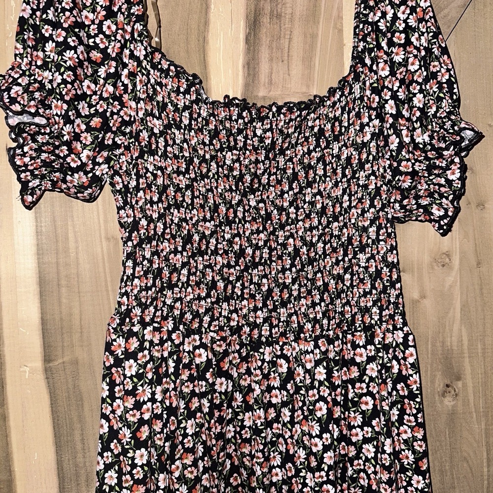 Vibe Sportswear Floral Swing Dress‎ 2x Women's - Picture 6 of 6